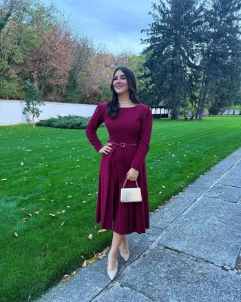 Bianca Andreescu in Haga Dress