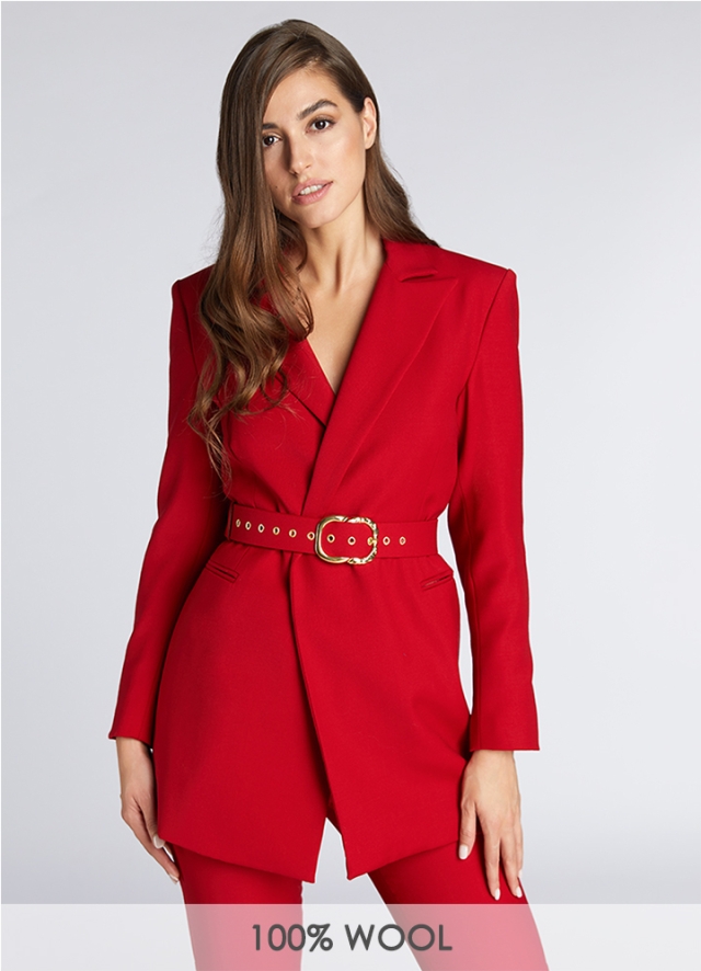 Davos Blazer Classic Red