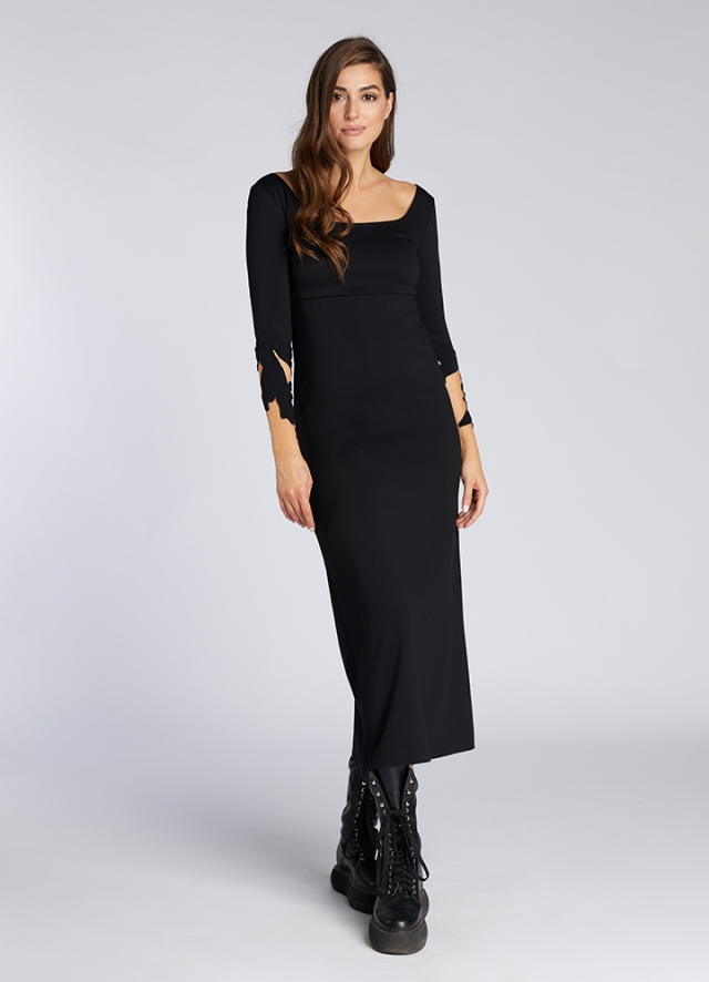 Zexe Dress Classic Black
