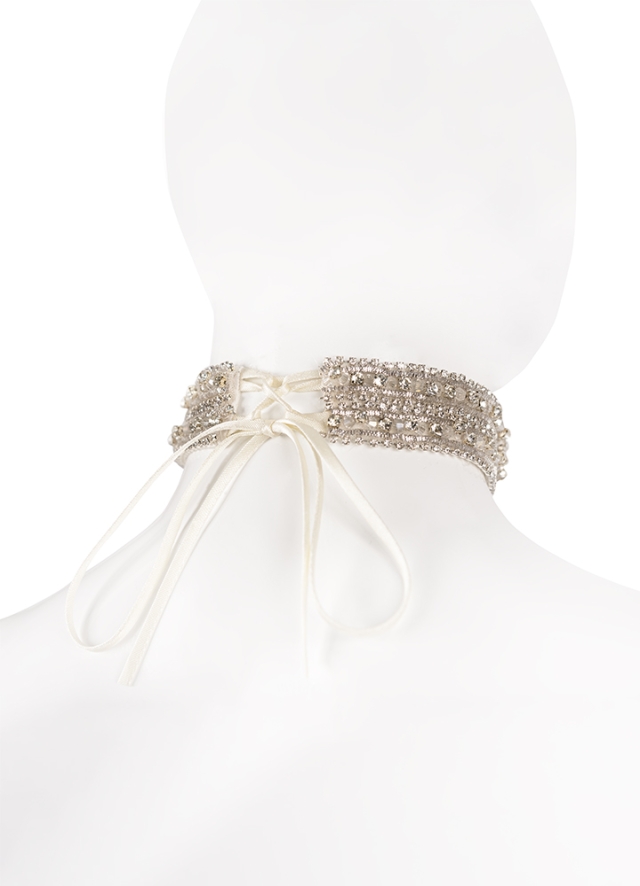Brera Necklace Silver White