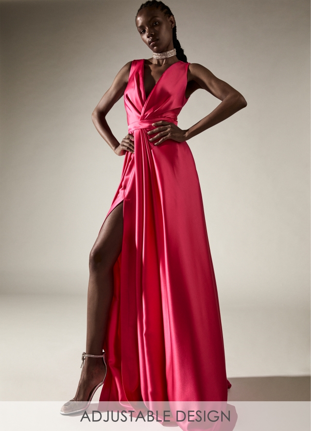Concerto Dress Rose Pink