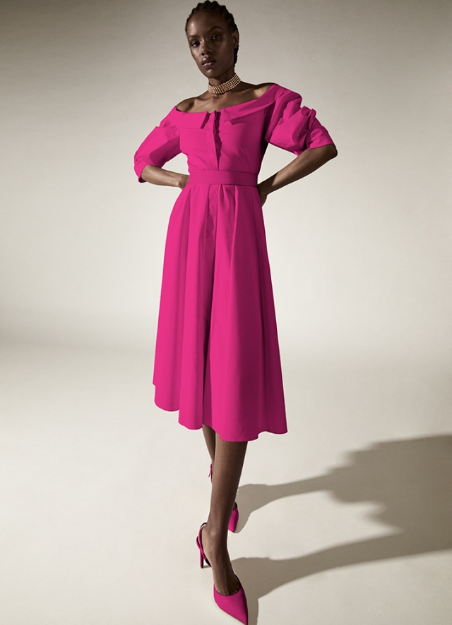Melody Dress Vibrant Magenta