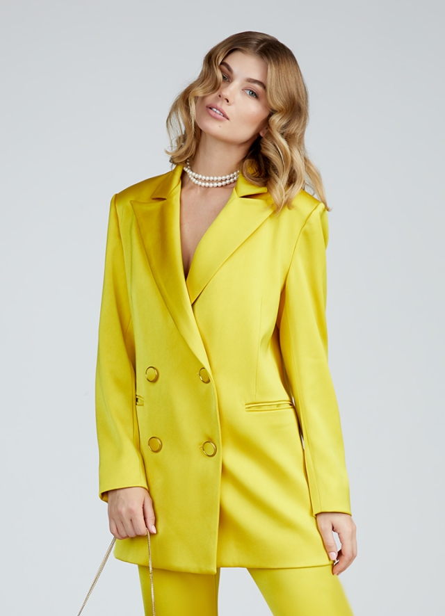 Sagrada Blazer Golden Yellow 