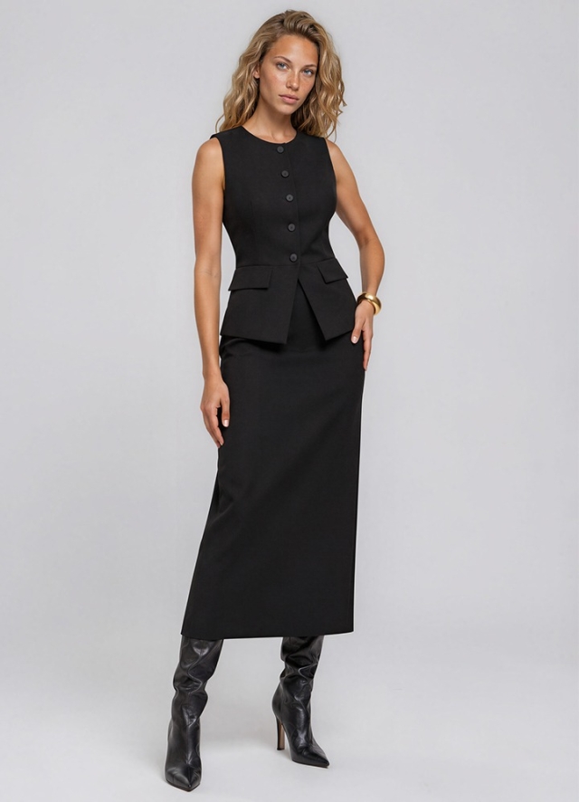 Calira Set Black Set