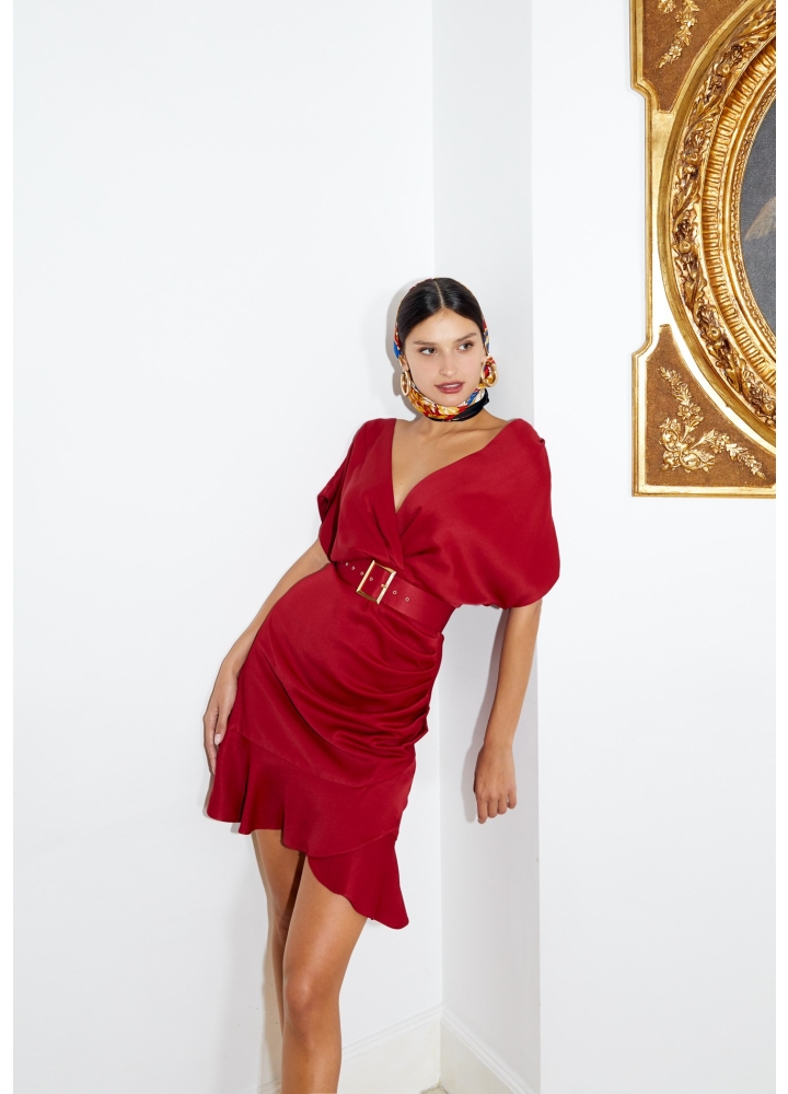 Fontana Dress Classic Red