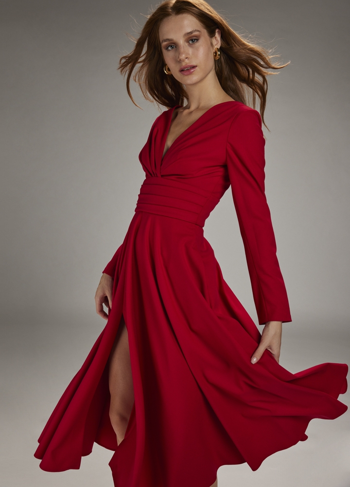 Guernica Dress Classic Red