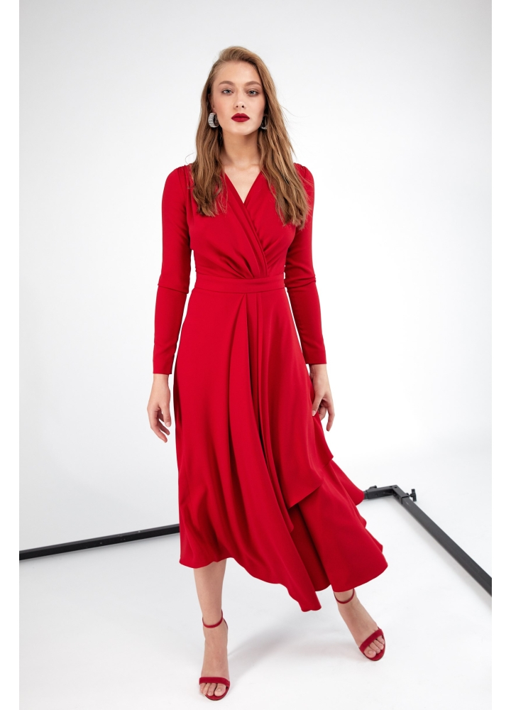 Sway Dress Classic Red