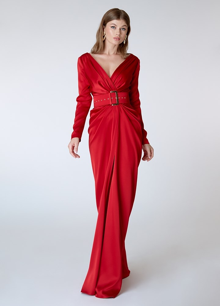 Venera Dress Classic Red