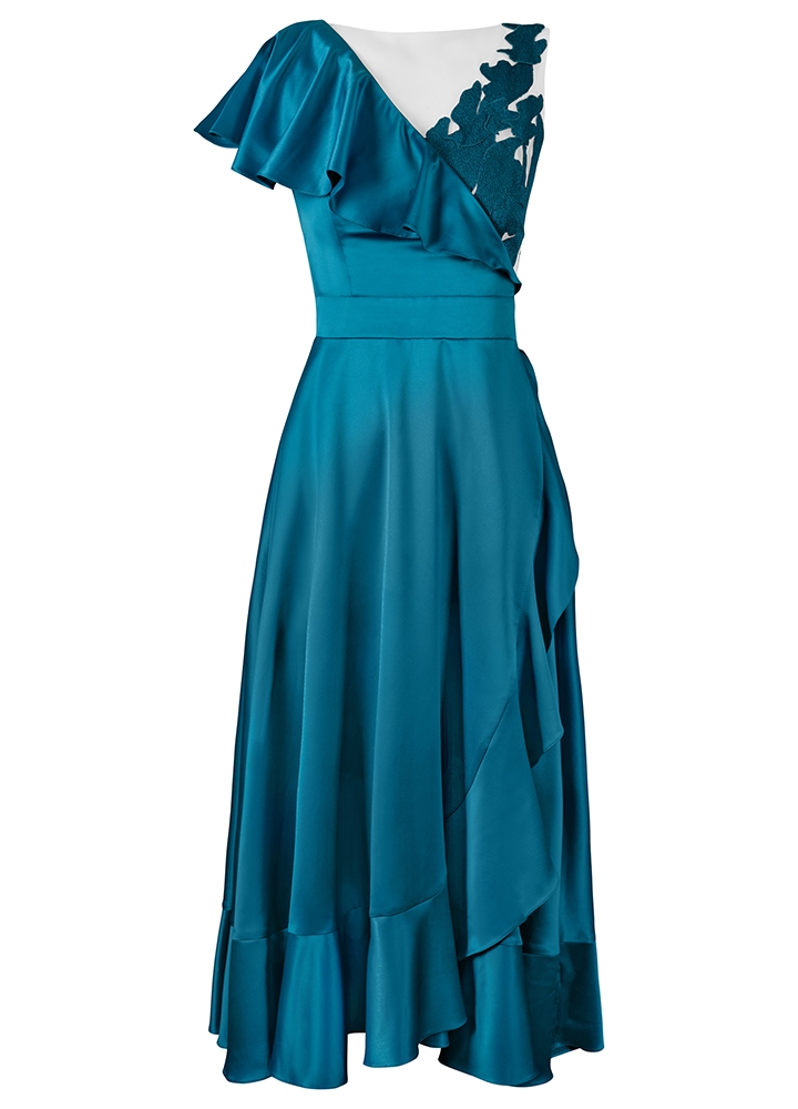 Aperoll Dress Ocean Turquoise