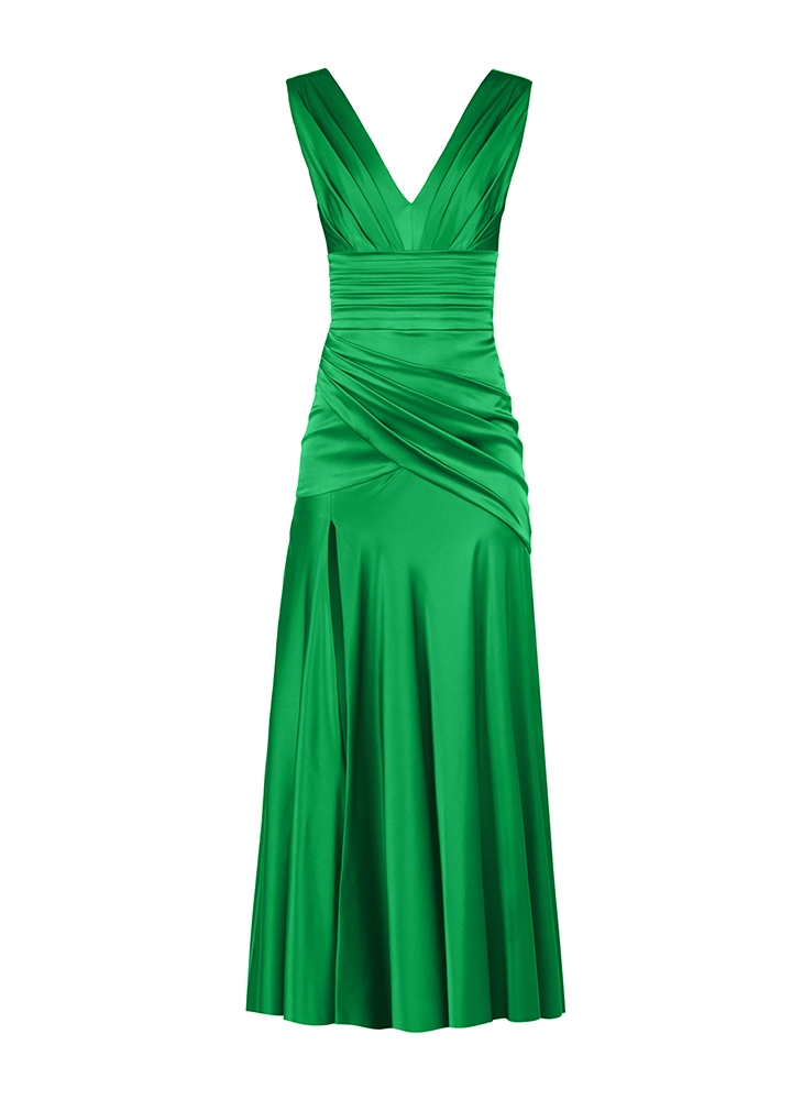 Atlas Dress Forest Green 