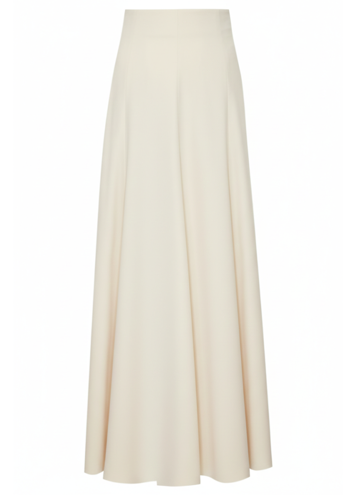 Moss Skirt Ivoire White