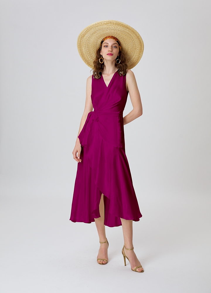 Milonga Dress Vibrant Magenta 