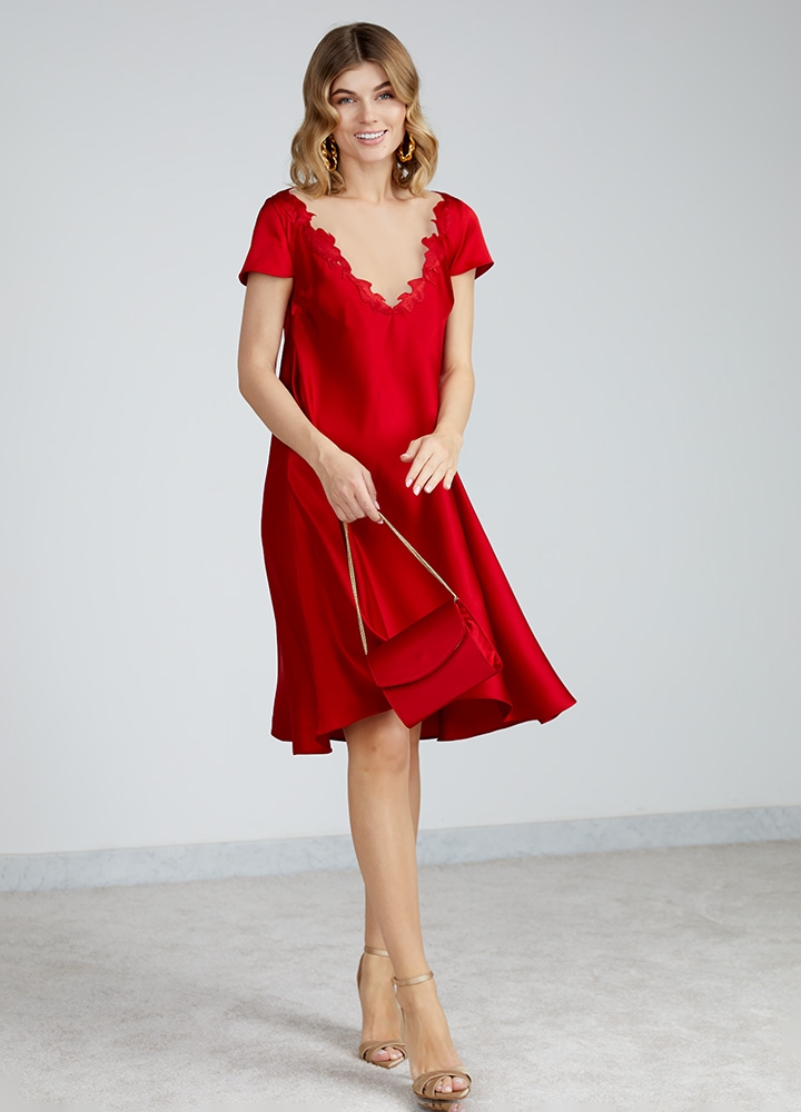 Bari Dress Classic Red 
