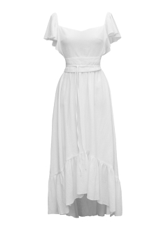 Palermo Dress Classic White