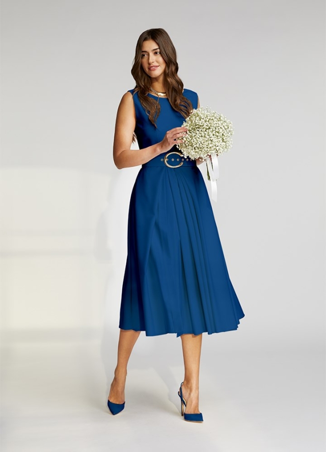 Vienna Dress Royal Blue 