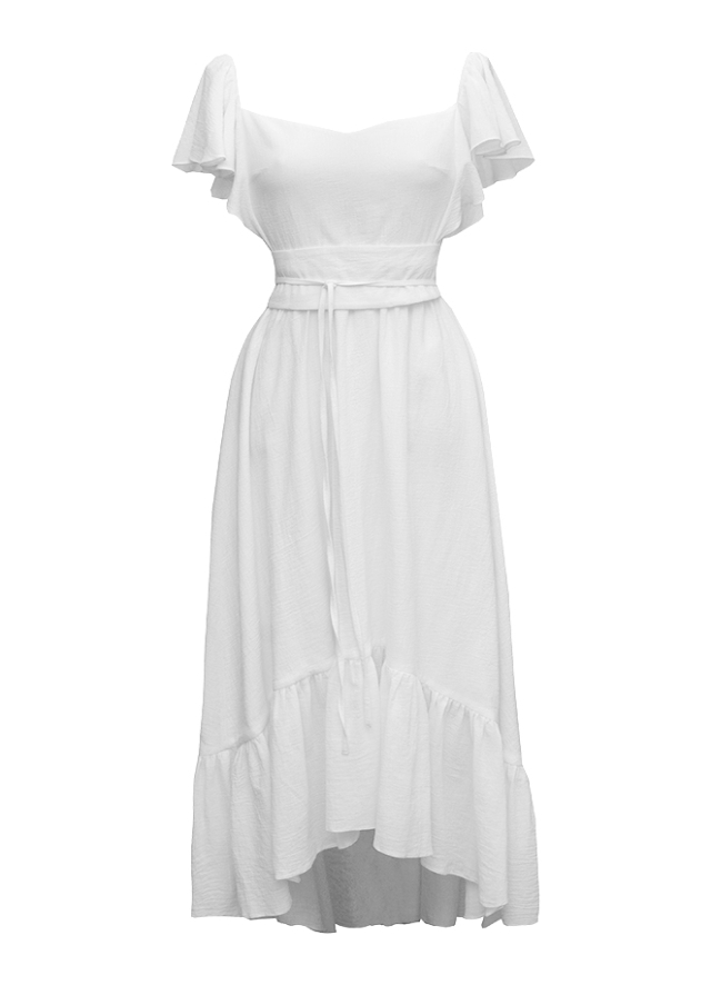 Palermo Dress Classic White