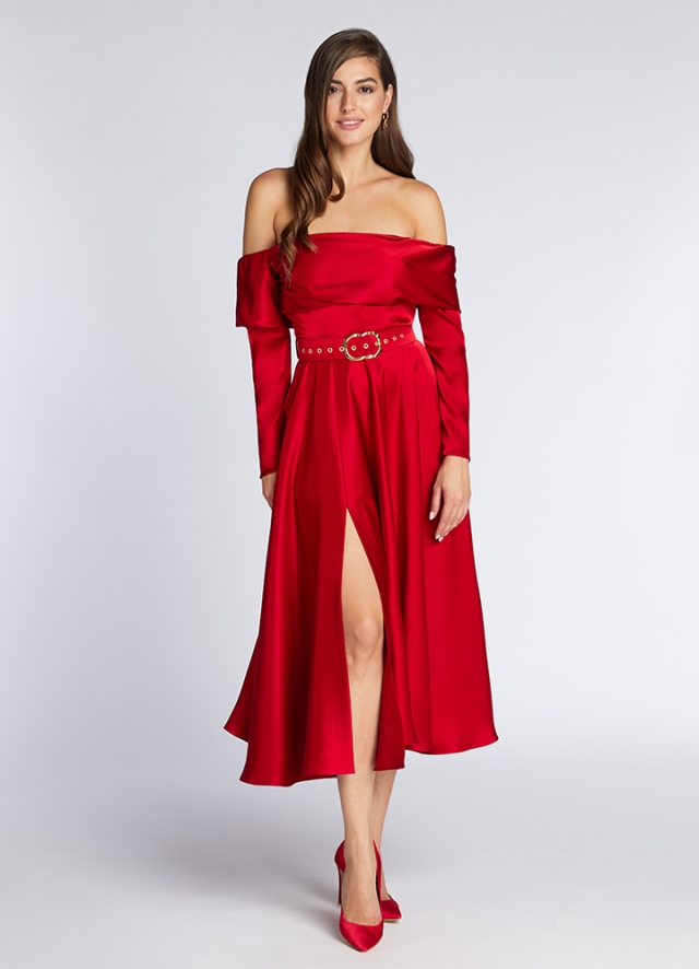 Duchess Dress Classic Red