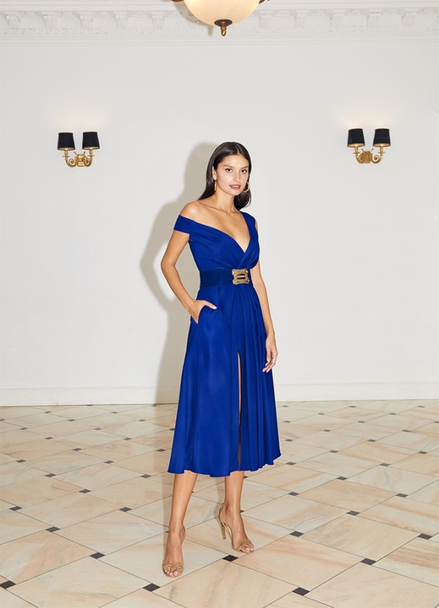 Firenze Dress Royal Blue 