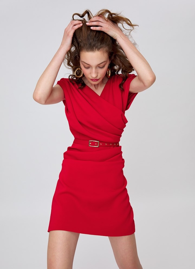 Guess Dress Classic Red