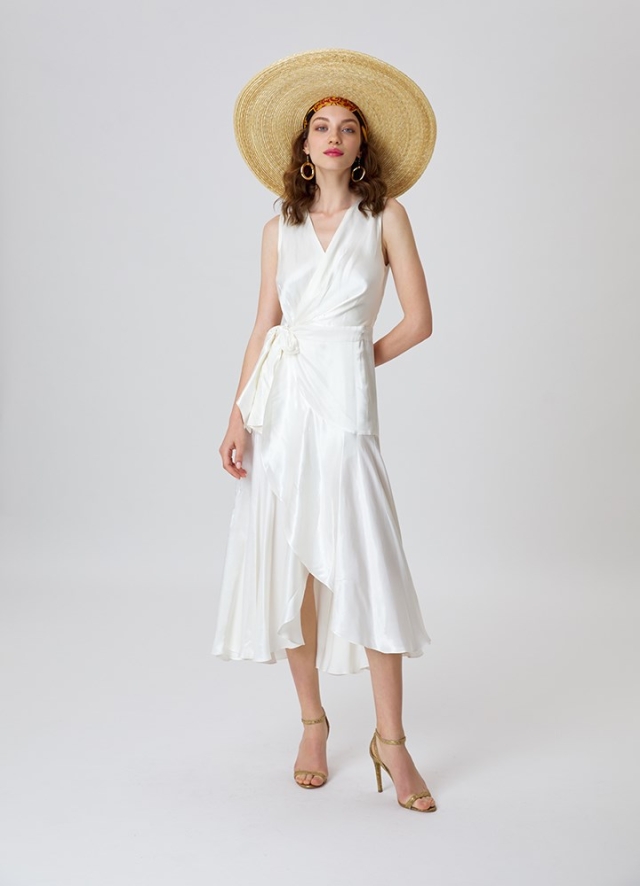 Milonga Dress Classic White