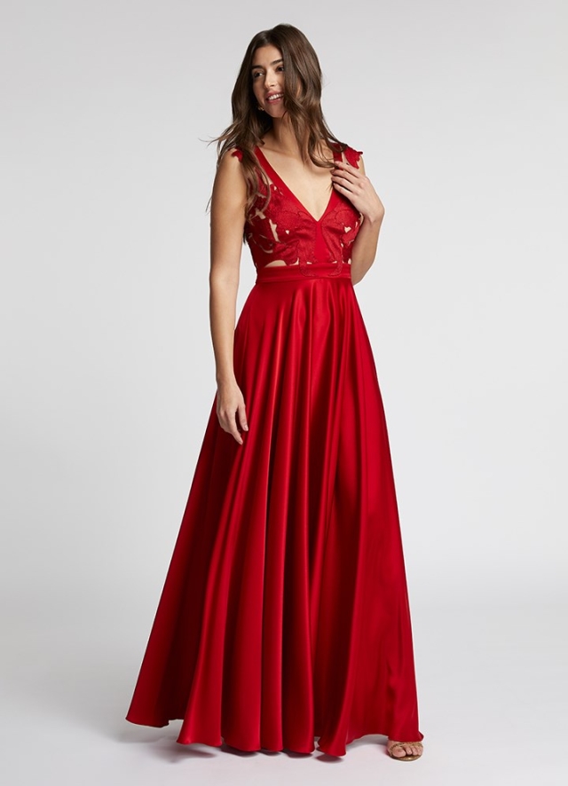 Grace Dress Royal Red