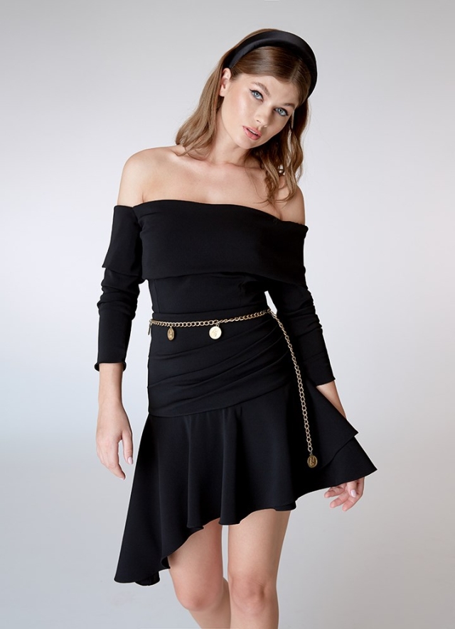 Ponte Skirt Classic Black