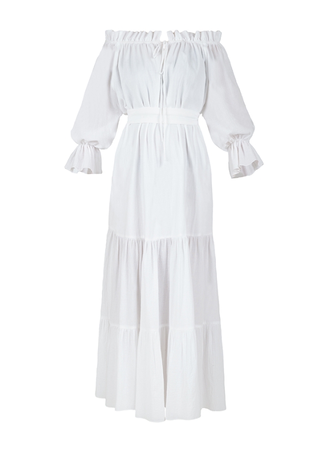 Capri Dress Classic White