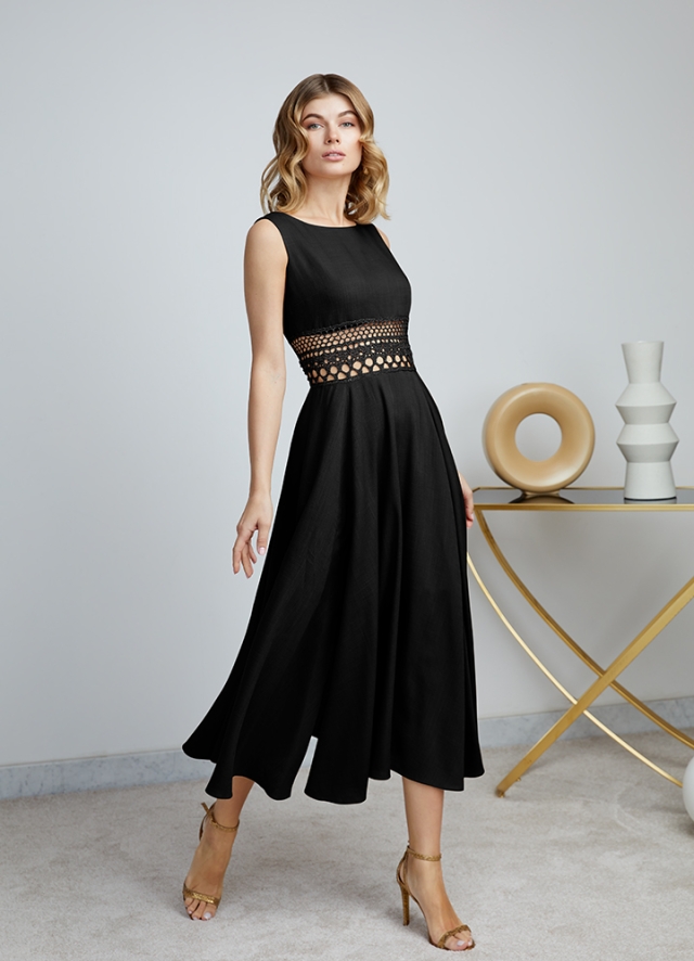 Amman Dress Classic Black