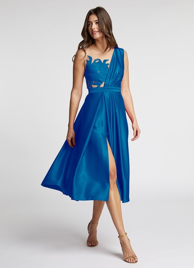 Artemis Dress Royal Blue