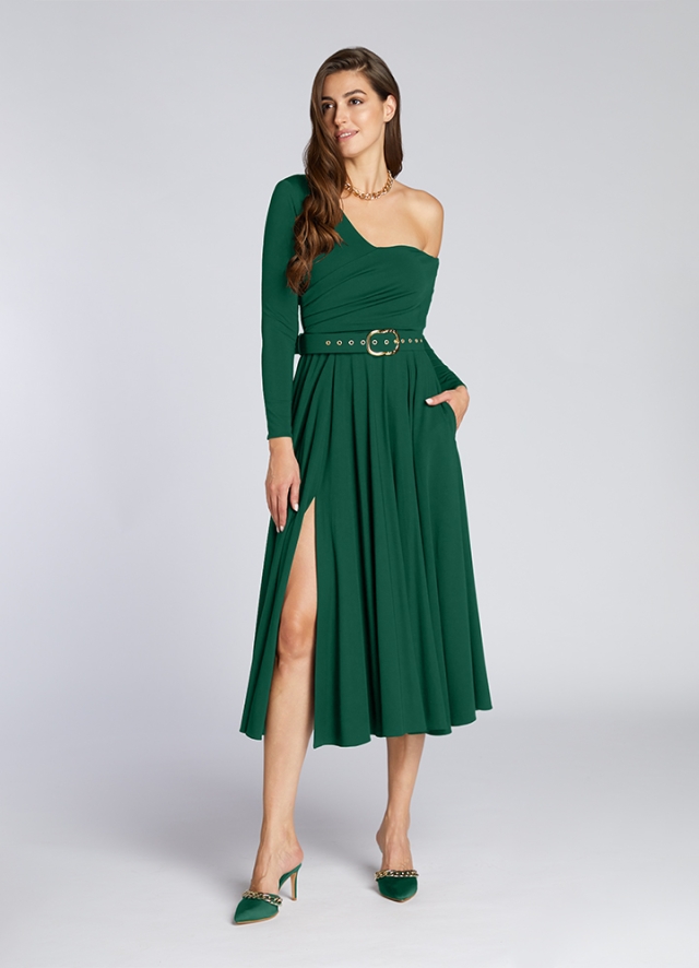 Brandy Dress Jade Green