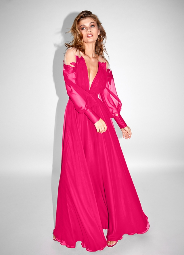 Divine Dress Hot Pink