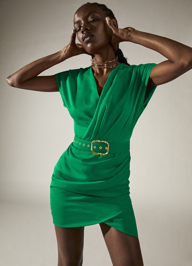 Hampton Dress Intense Green 