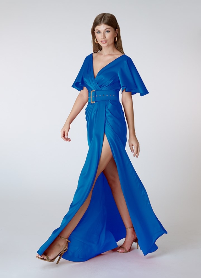 Opera Dress Royal Blue