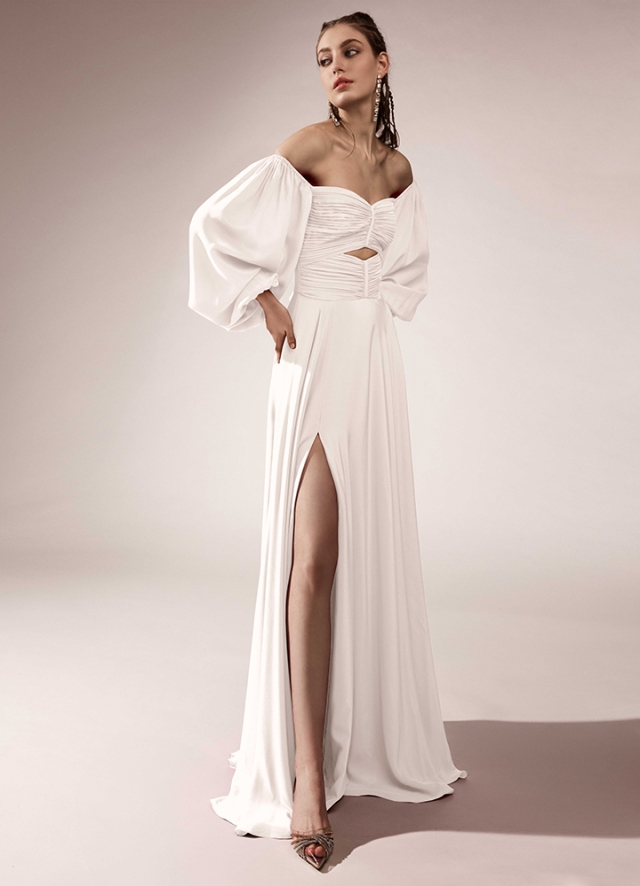 Salome Dress Classic White