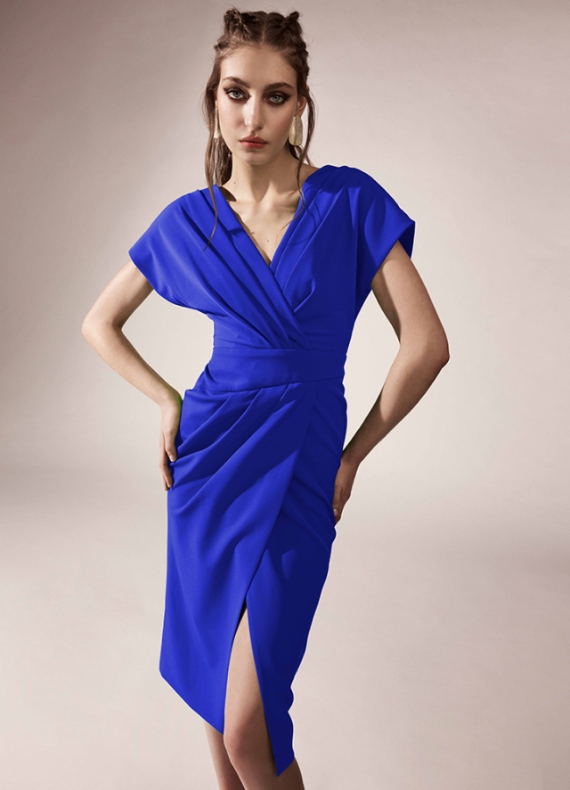 Selia Dress Royal Blue