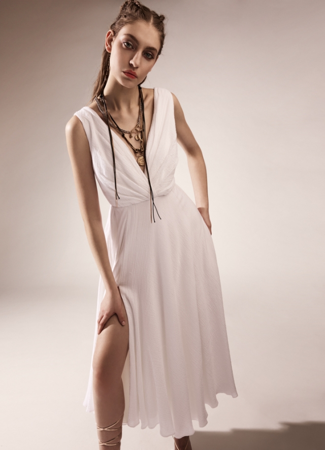 Fiona Dress Classic White