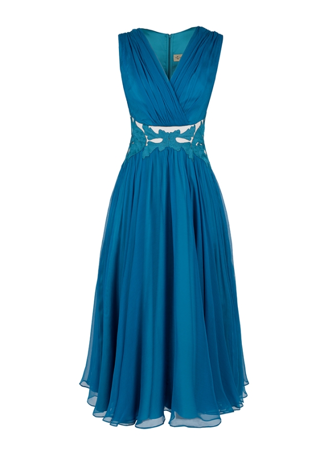 Tropic Dress Malibu Blue 