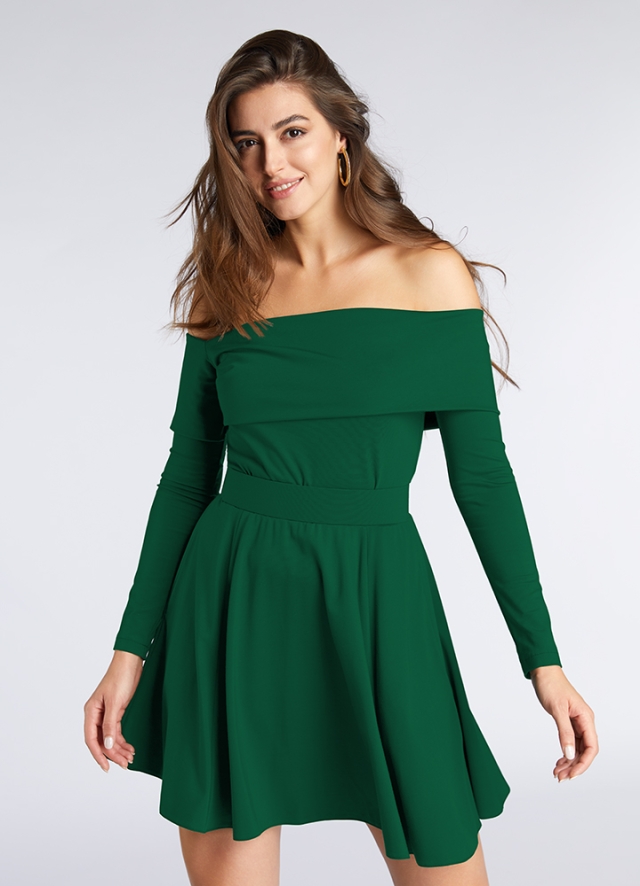 Paloma Dress Jade Green