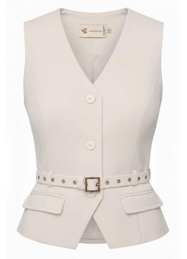 Vesta alb ivoire office Eloriah
