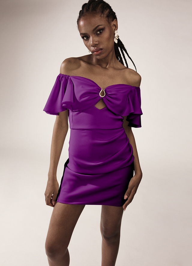 Yara Dress Orchid Purple